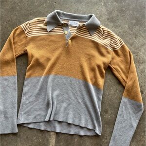 Vintage collared sweater